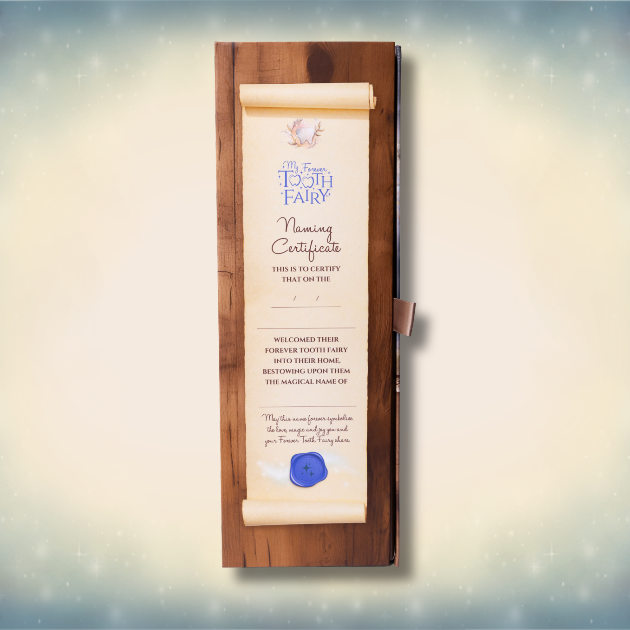 My Forever Tooth Fairy Gift Set - Boy - Includes Storybook, Tooth Fairy Plush Figure, Tooth Tote & Dis'Play' Case