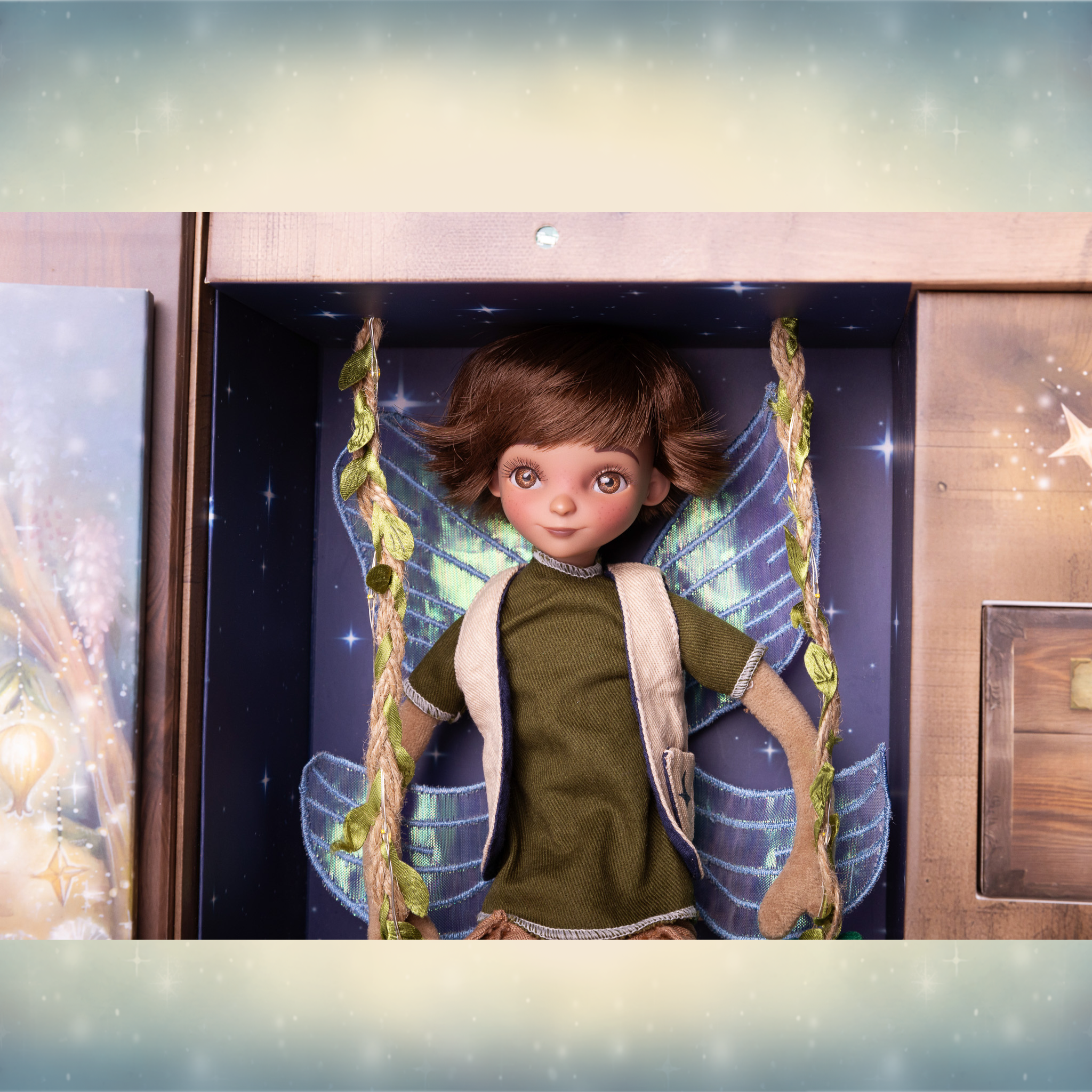 My Forever Tooth Fairy Gift Set - Boy - Includes Storybook, Tooth Fairy Plush Figure, Tooth Tote & Dis'Play' Case - PREORDER ONLY (Max 2 Per Cust) - Shipping W/C 22.09