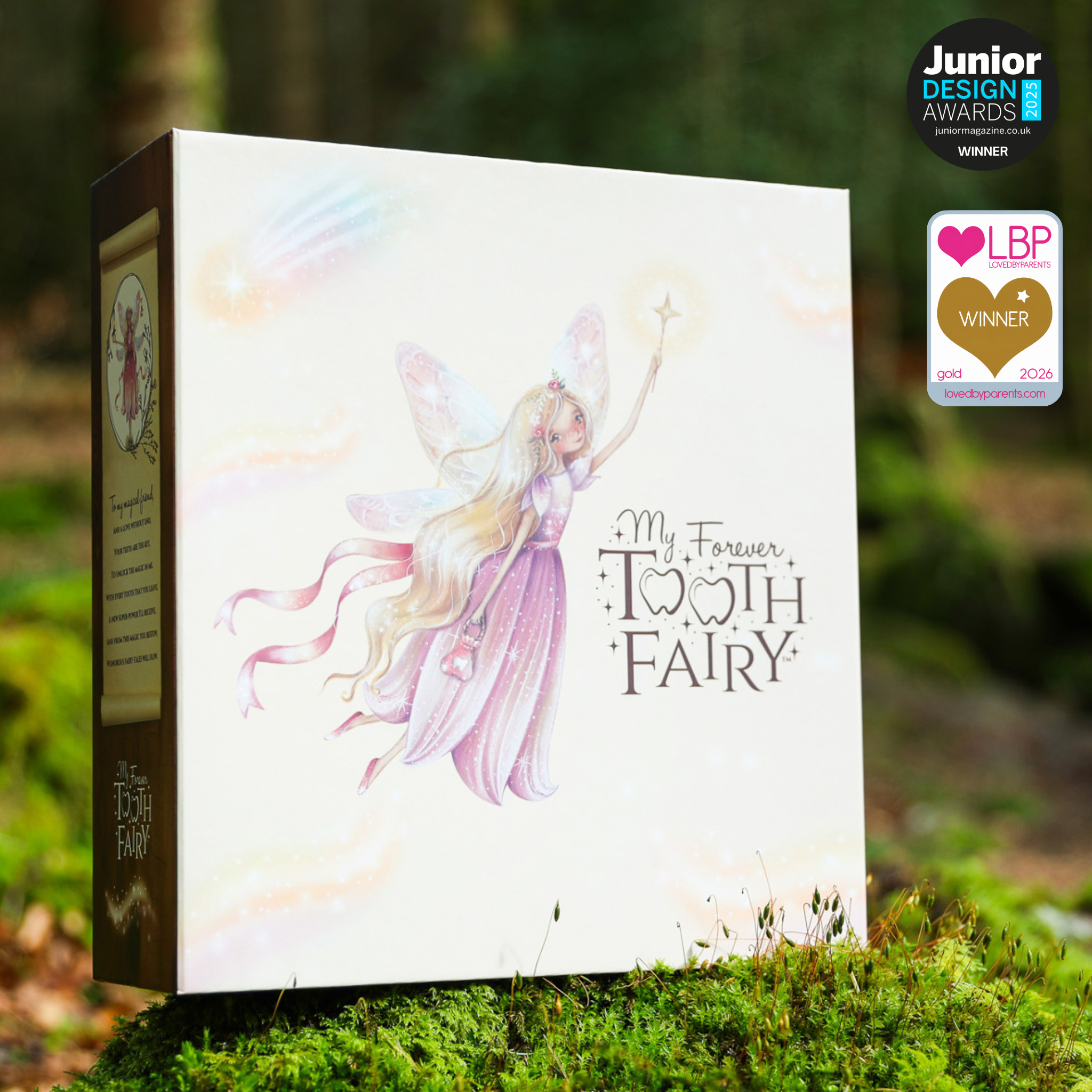 My Forever Tooth Fairy Gift Set -Girl - Includes Storybook, Tooth Fairy Doll, Tooth Tote & Dis'Play' Keepsake Case