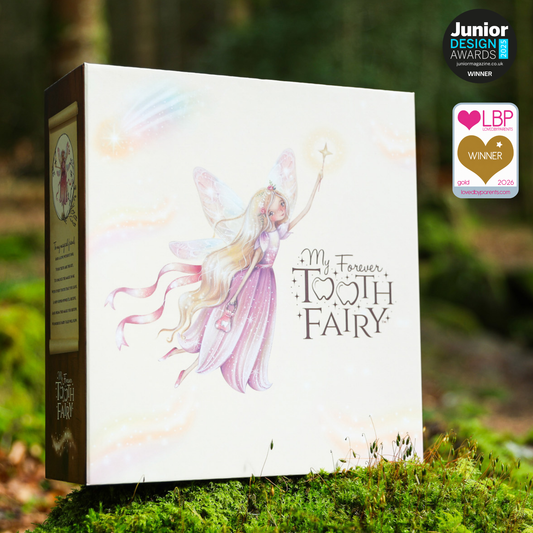 My Forever Tooth Fairy Gift Set -Girl - Includes Storybook, Tooth Fairy Doll, Tooth Tote & Dis'Play' Keepsake Case