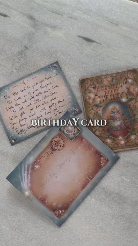 My Forever Tooth Fairy Birthday Card Set