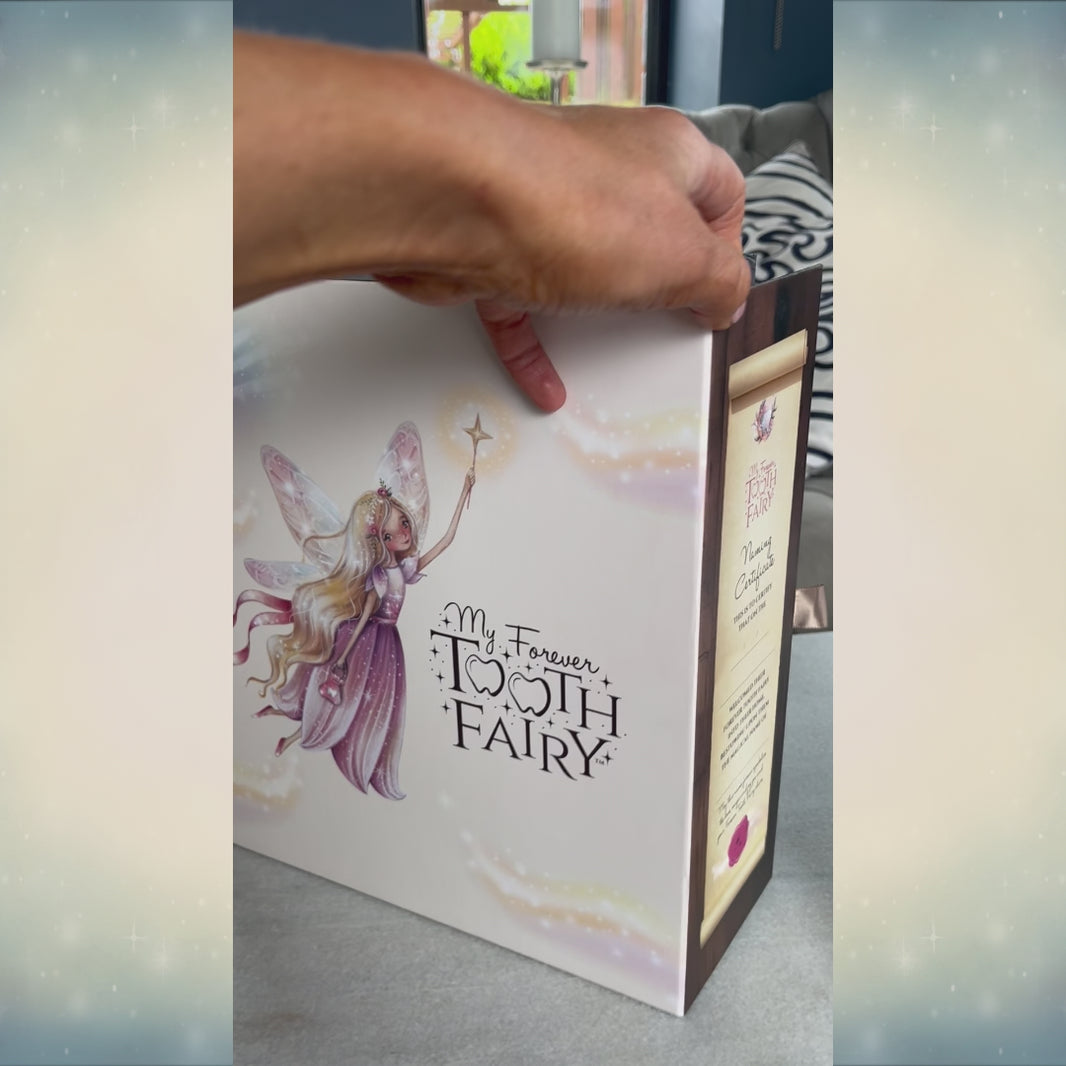 The My Forever tooth fairy frame and bookmark